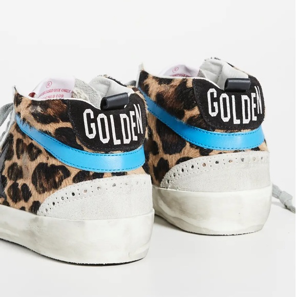 Golden Goose Leopard Mid Star Sneakers - Picture 3 of 9